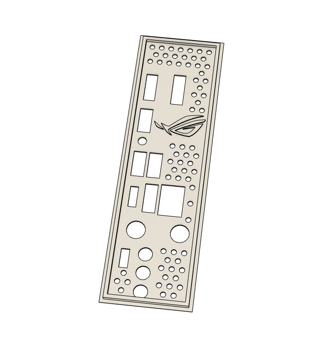 Asus B550-I Strix Mesh I/O Shield