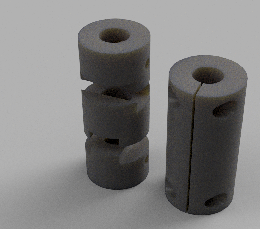 Z axis rod coupler by Alex Vikingo Download free STL model