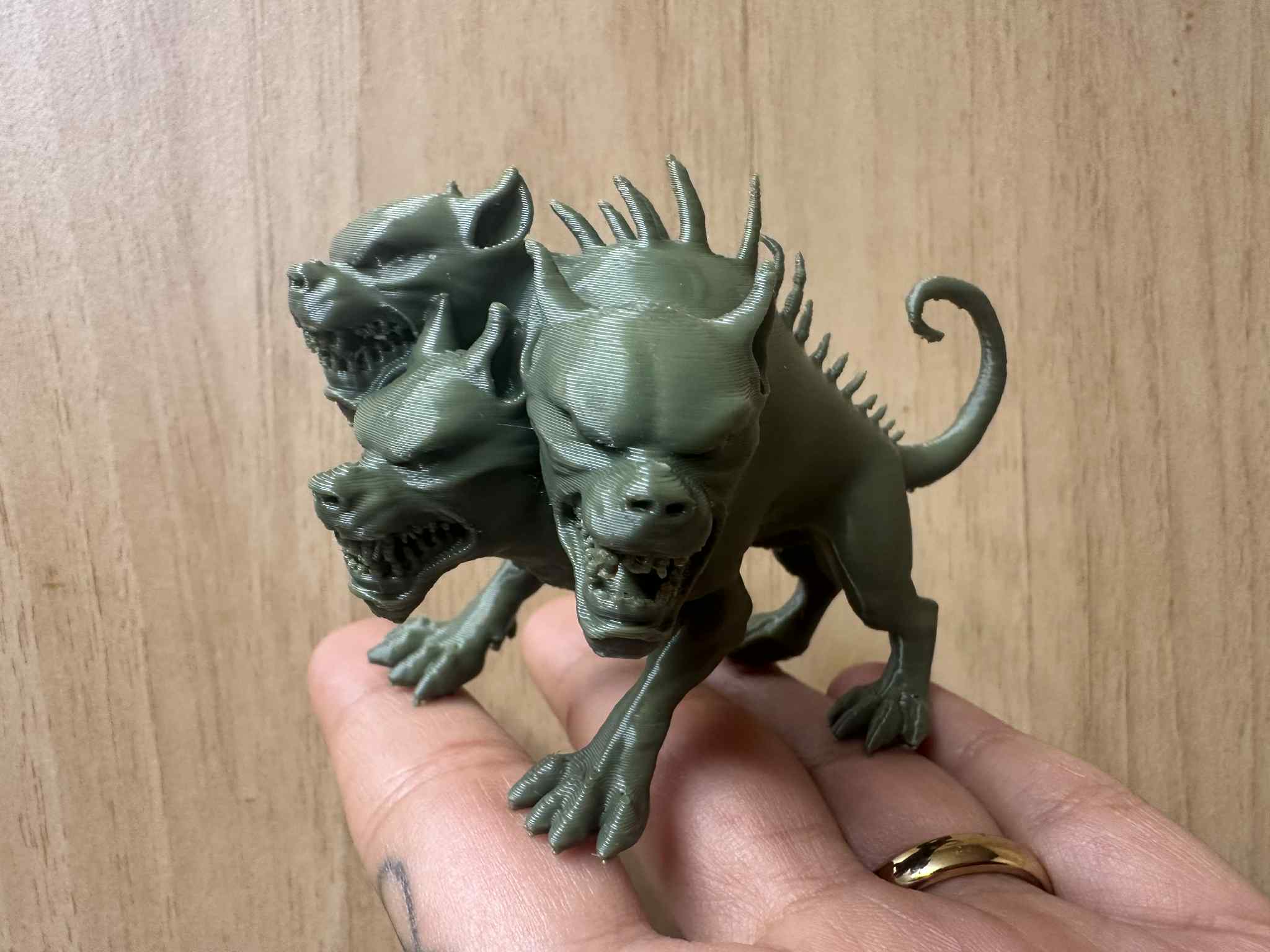 Cerberus Three-Headed Underworld Guardian Hound - Fluffy — miniatura 4