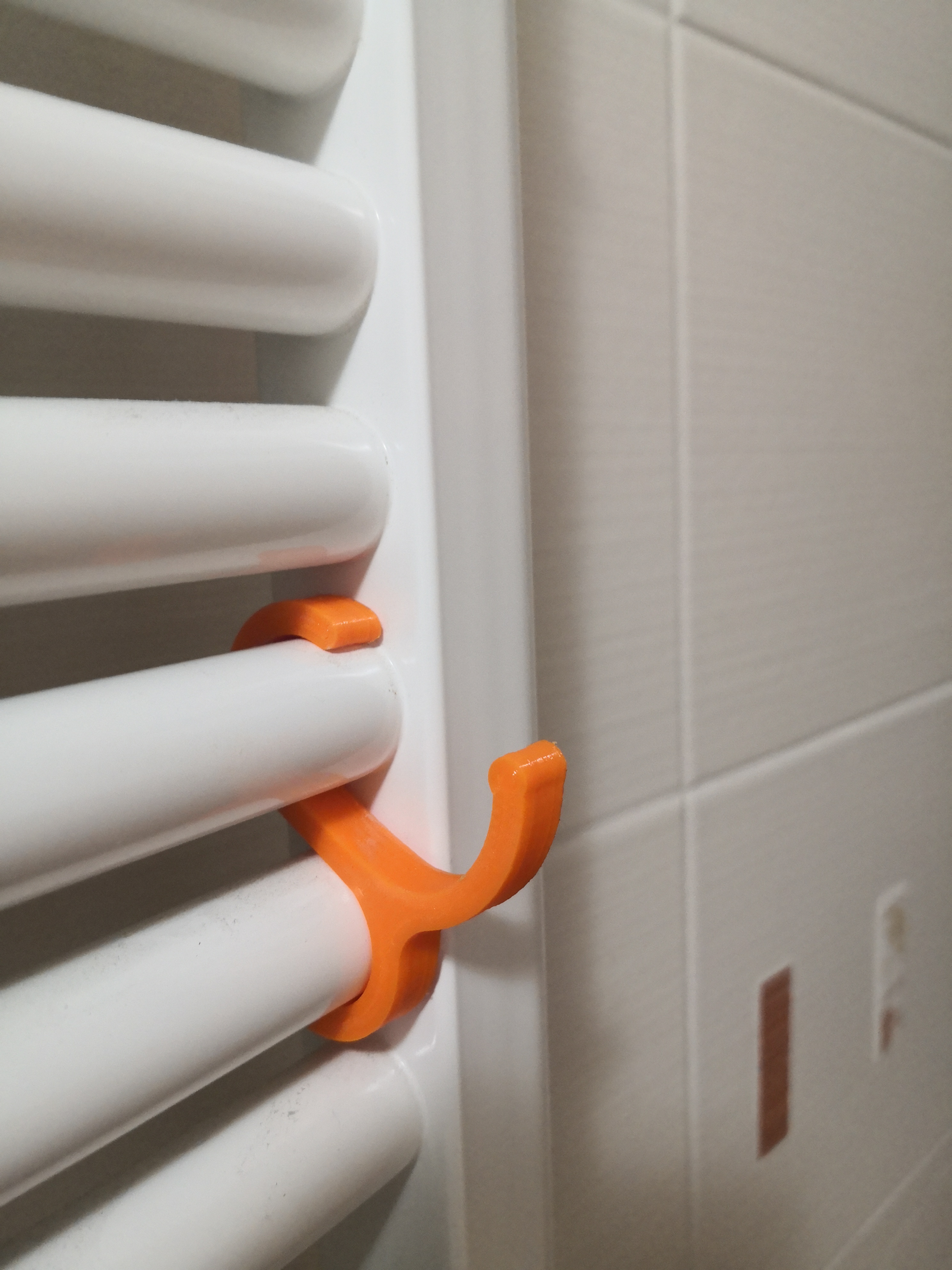 Bathroom towel hook
