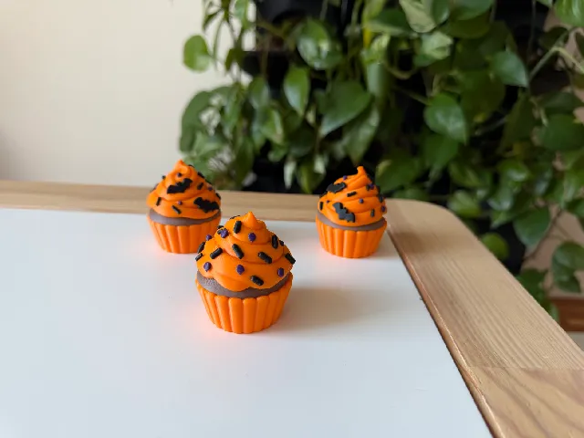 Halloween Pumpkin Cupcake