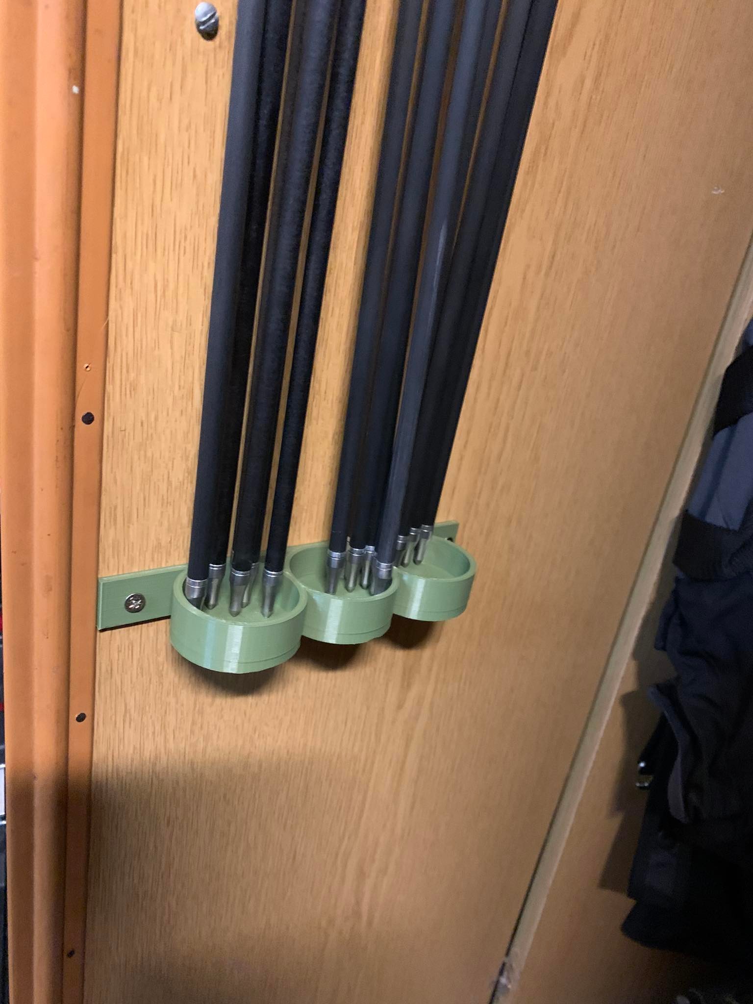 Wall mounted tube style arrow holder by MechanikR Download free STL