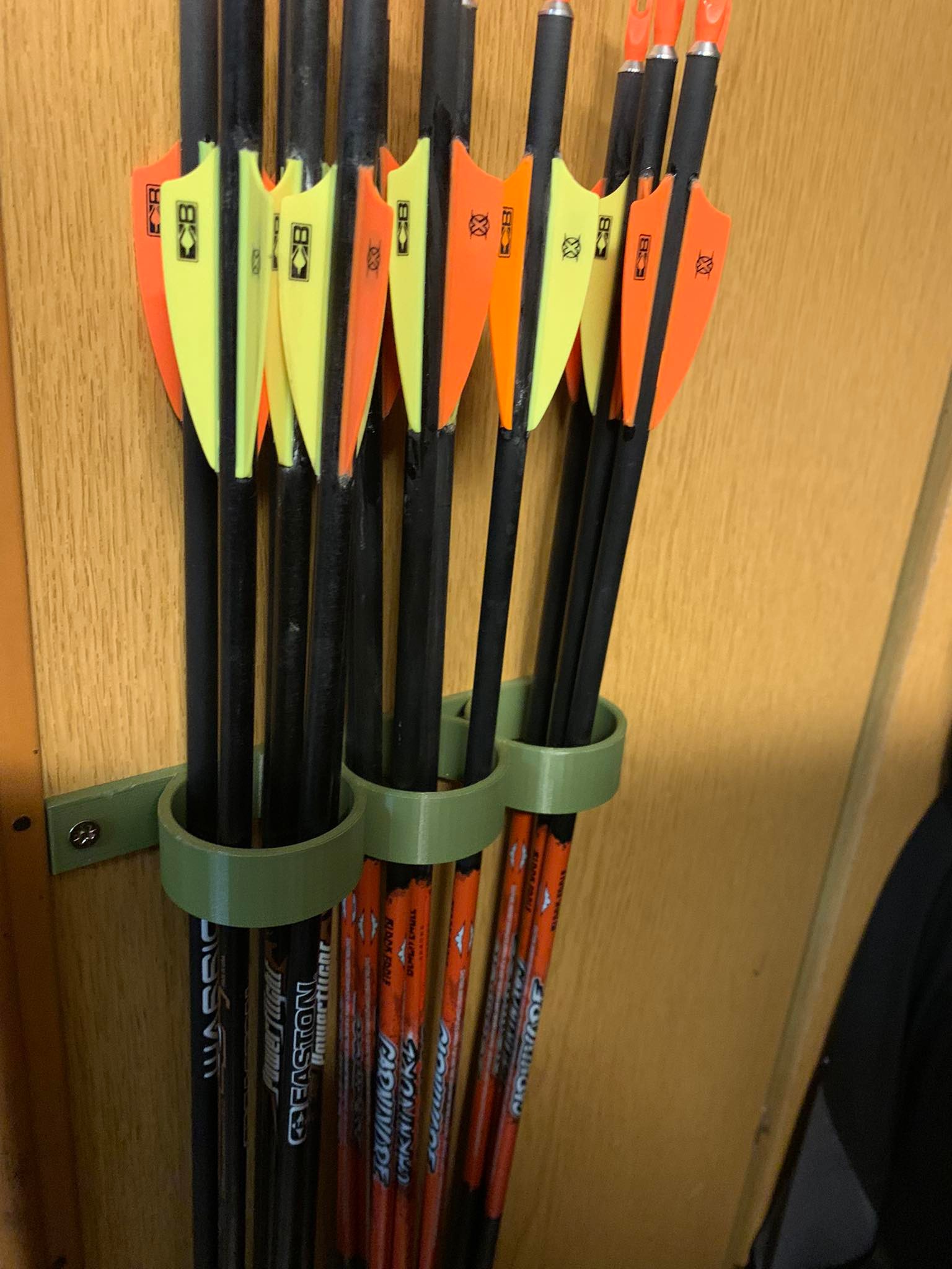 Wall mounted tube style arrow holder by MechanikR Download free STL