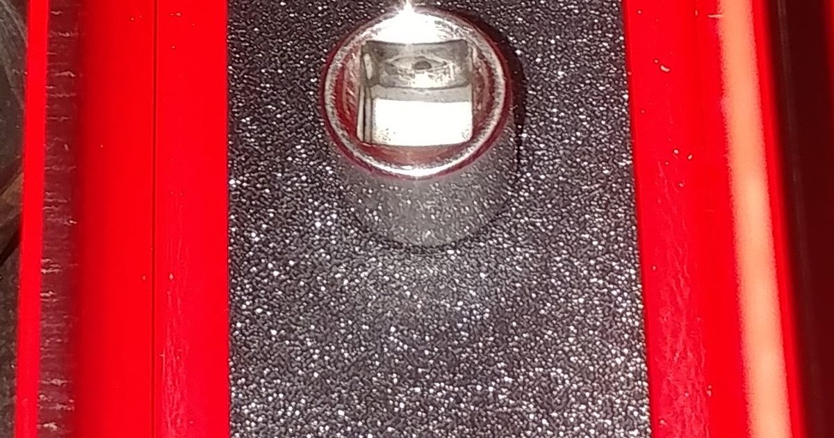 3/8" Ratchet Extension Adapter for Harbor Freight General 5 Drawer Tool