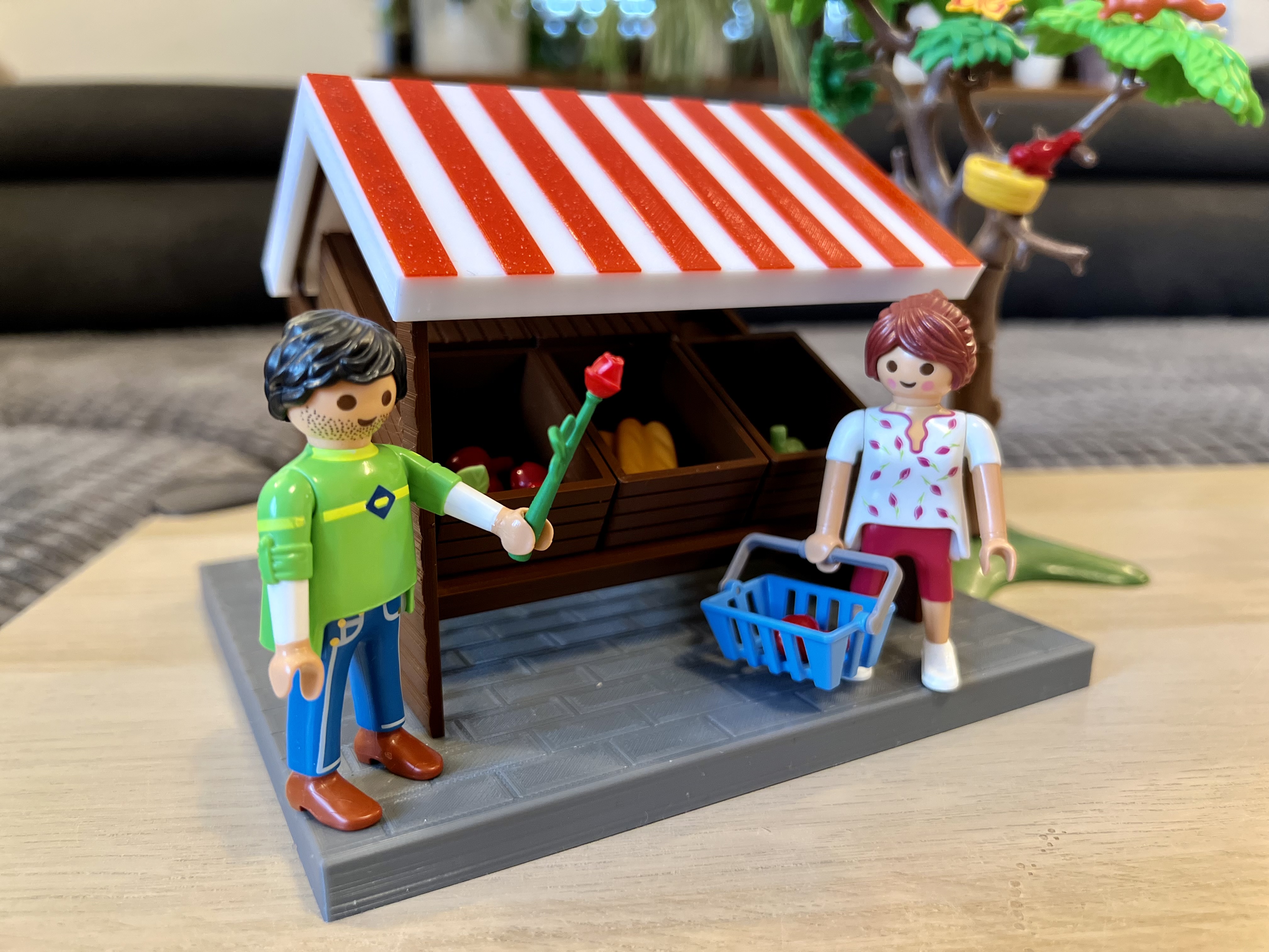 Farmer's market (for Playmobil)