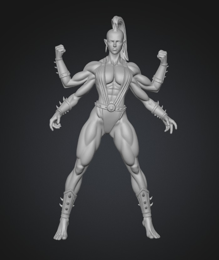 The Four-armed Warrior
