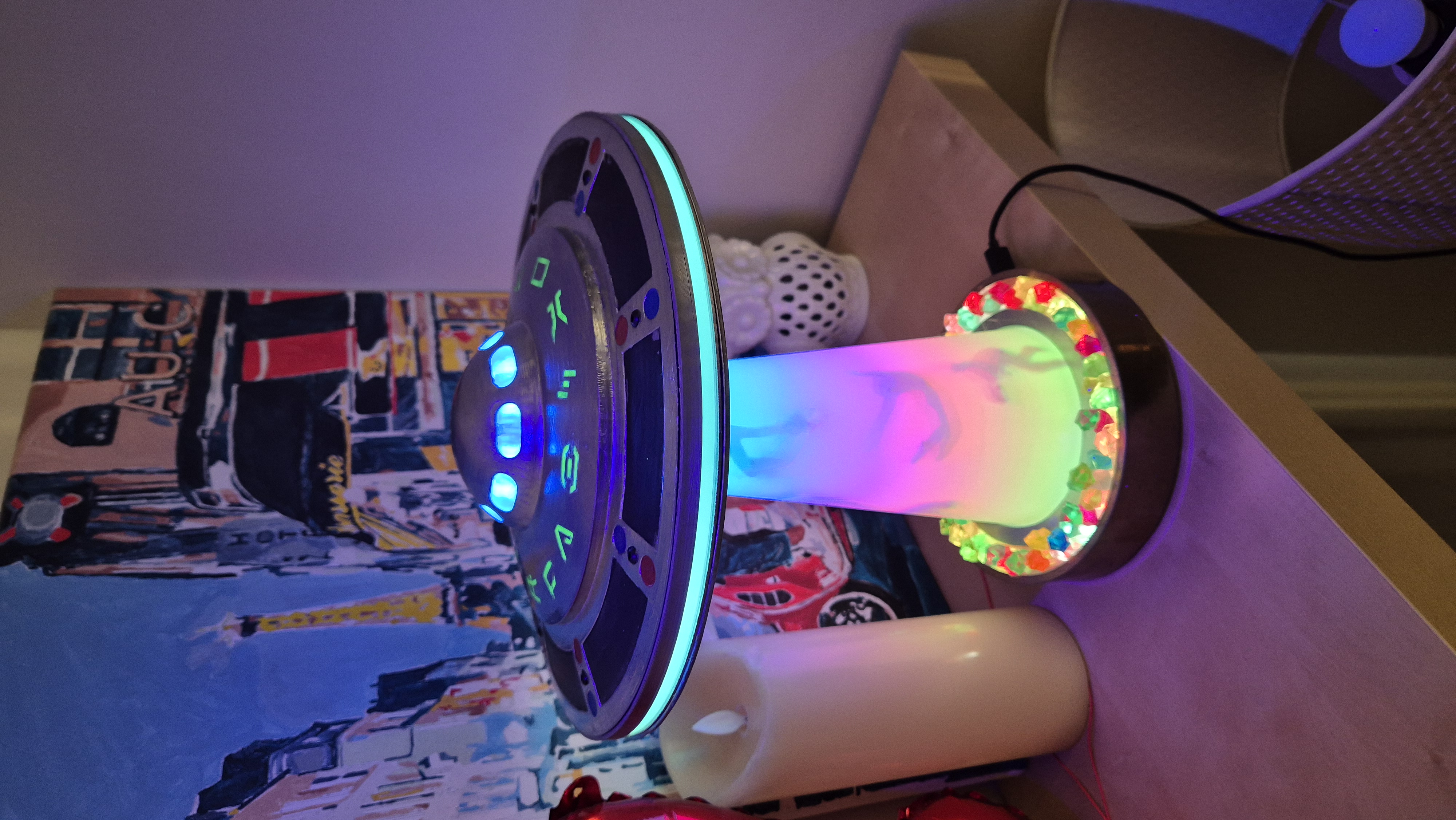 UFO ambient lamp (WLED)