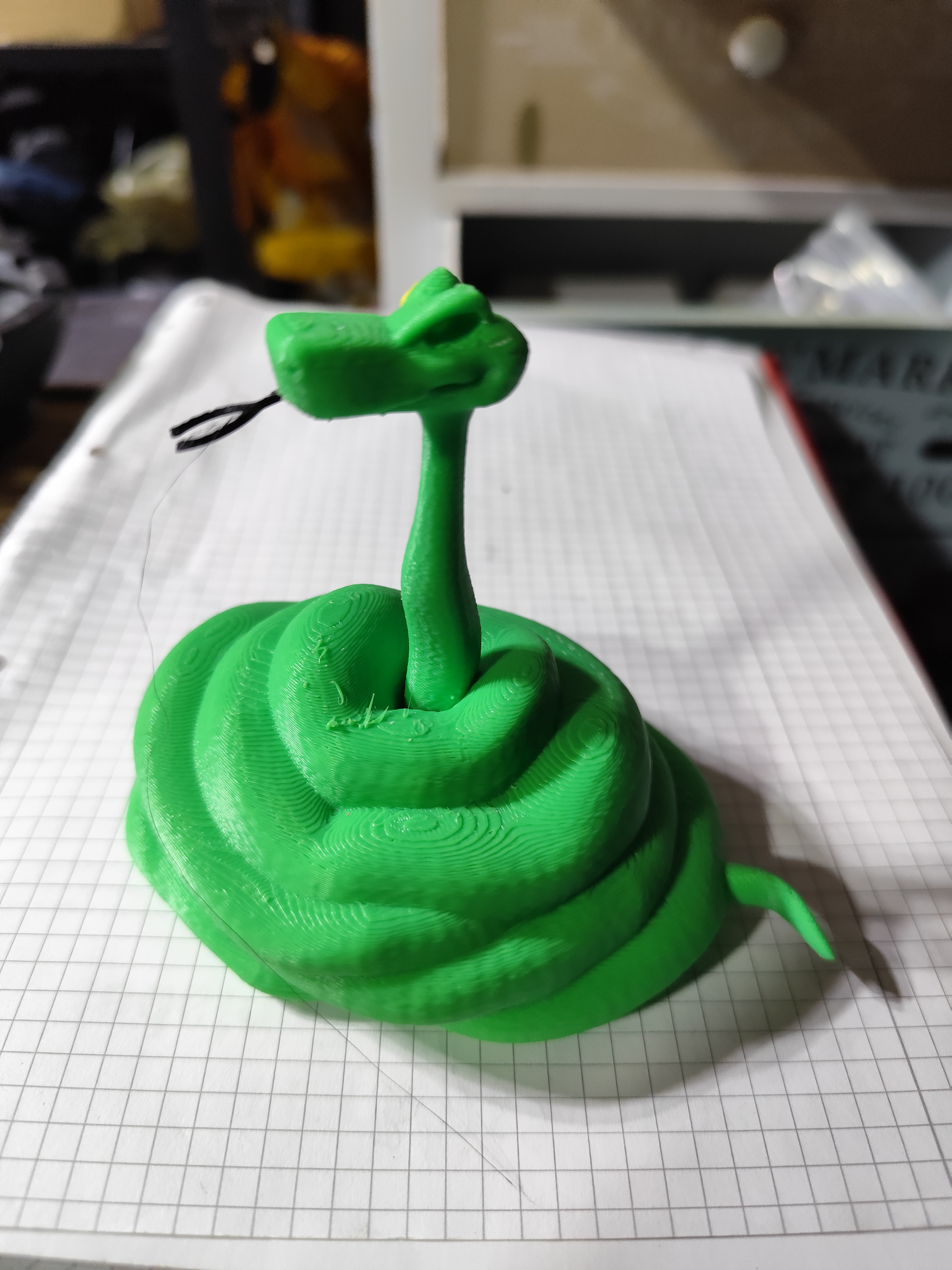Kaa - snake from jungle book (update with tongue)