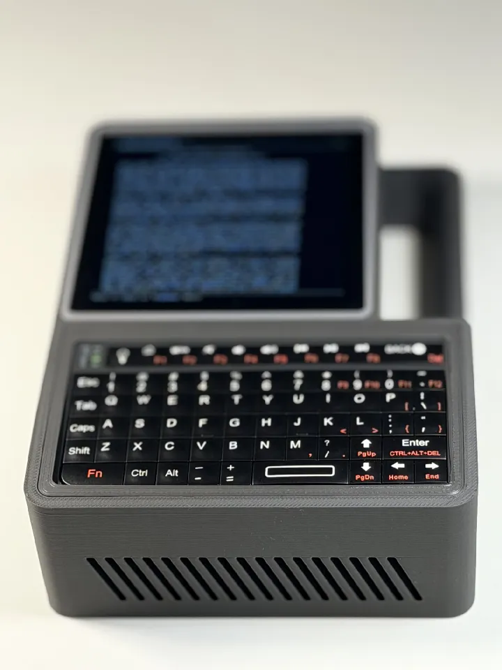 Cyberdeck Keyboard Detail