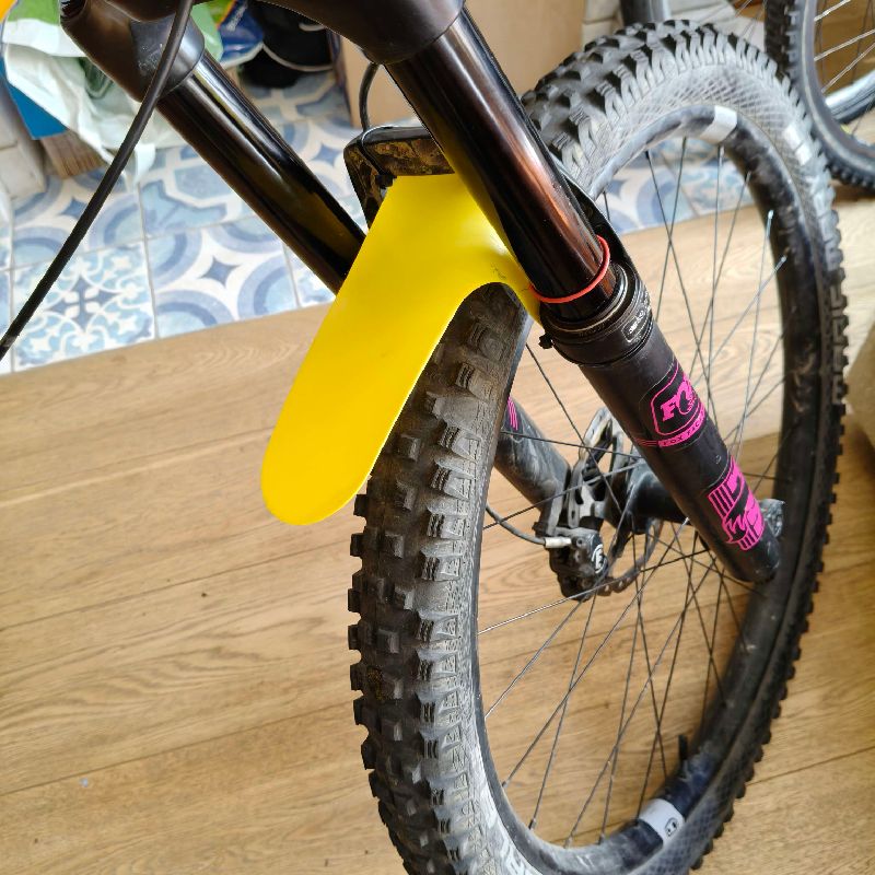 3d model 3d printed mtb mudguard Front MTB Mudguard by Vani Download free STL model