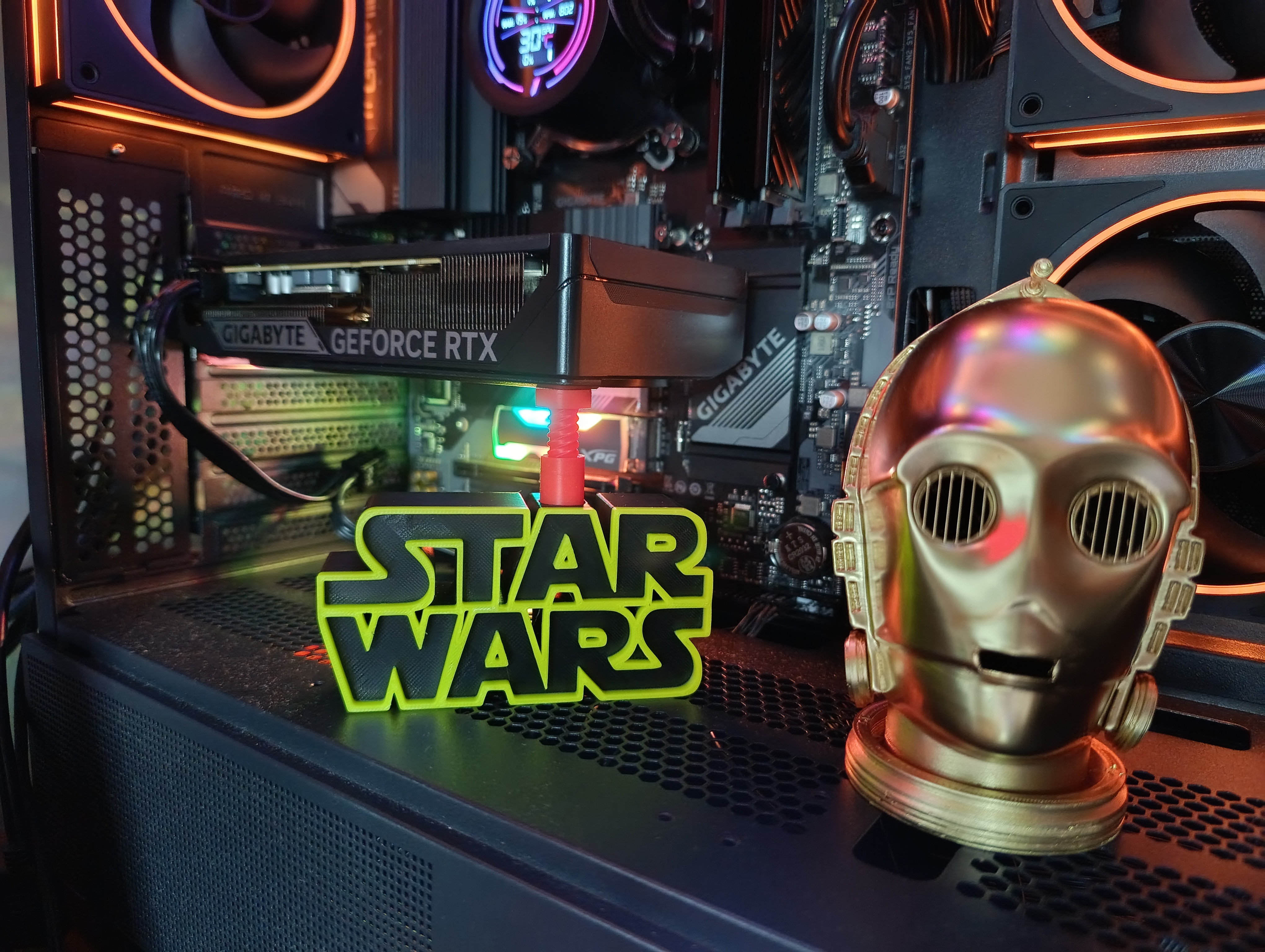 STAR WARS video card (GPU) holder