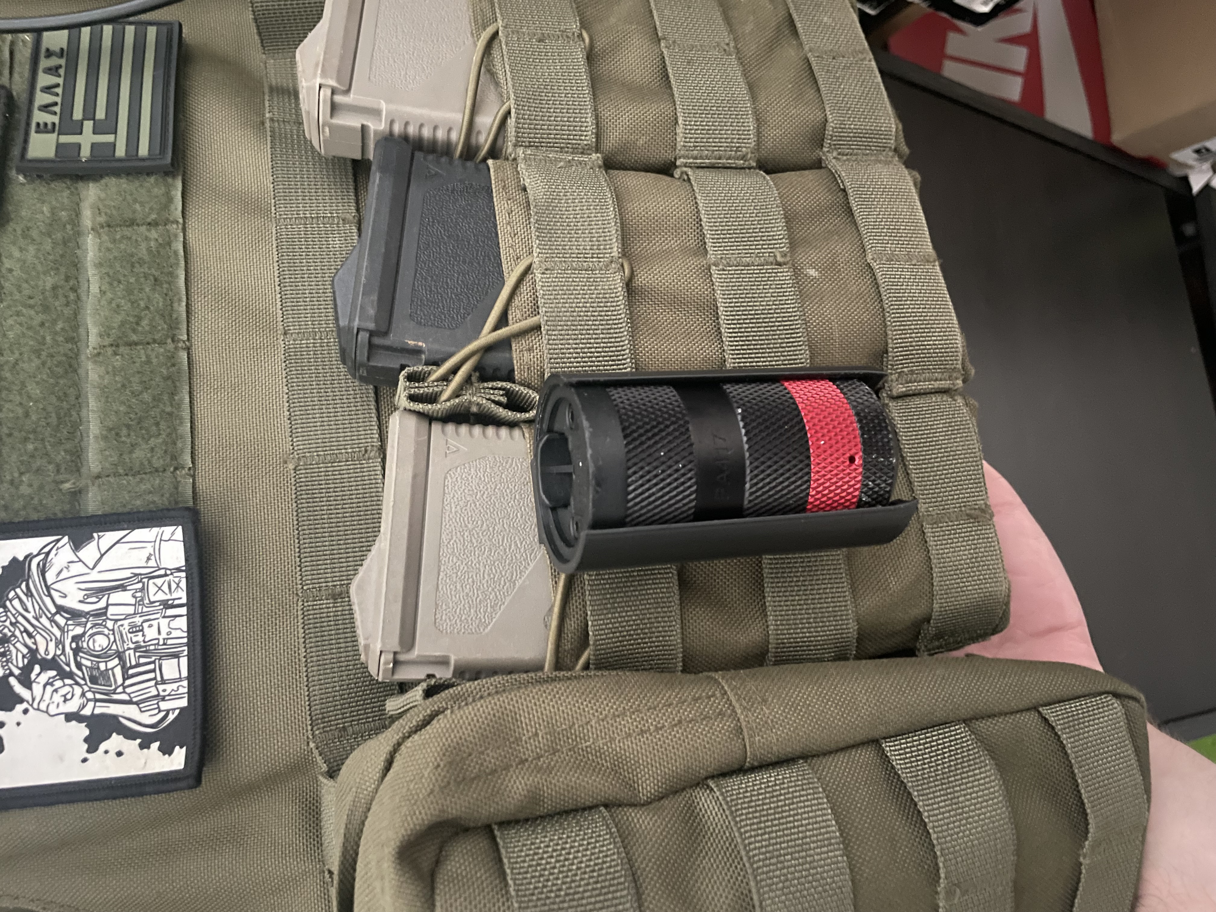 40mm grende holder