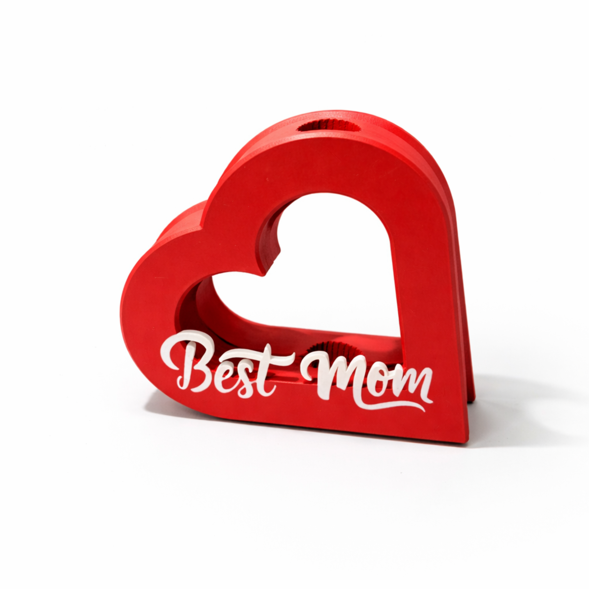 HEART VASE / MOTHERSDAY VASE / MOM MELTED WITH HEART / MOTHERSDAY GIFT / LOVE / HOMEDECOR / DECOR / STL / MOM — miniatura 5