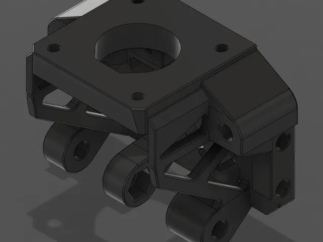 Flipped ERCF V3 selector motor holder remix