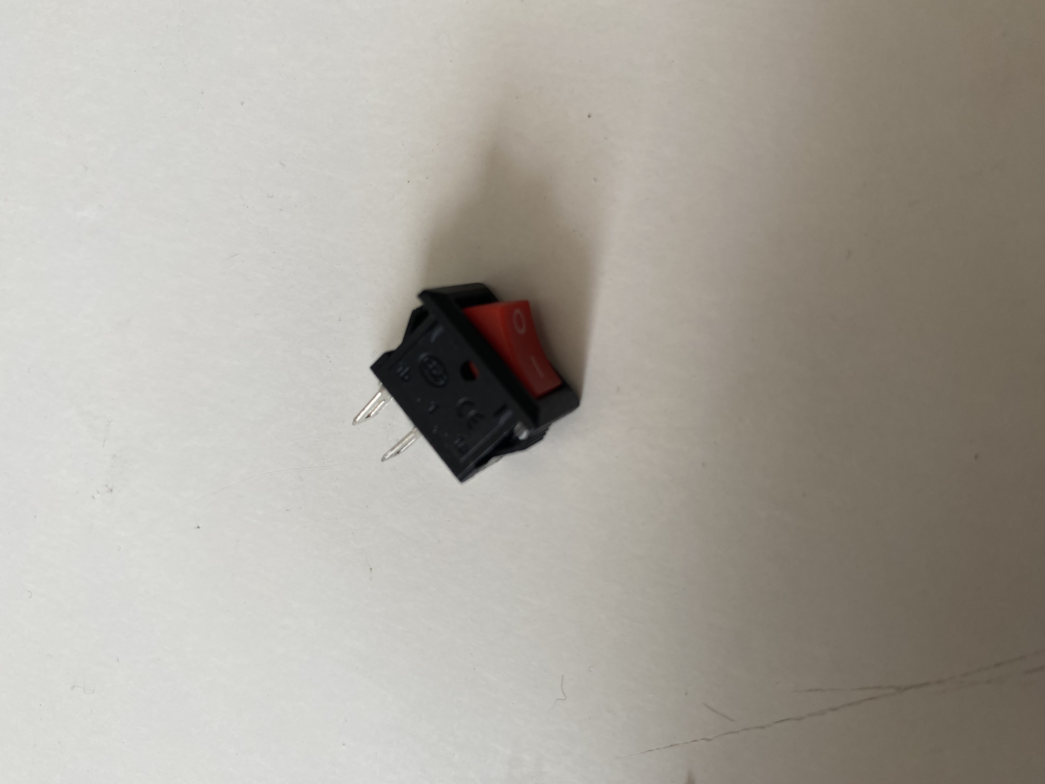 Vypínač pro LED pásek. On/Off switch for LED strip