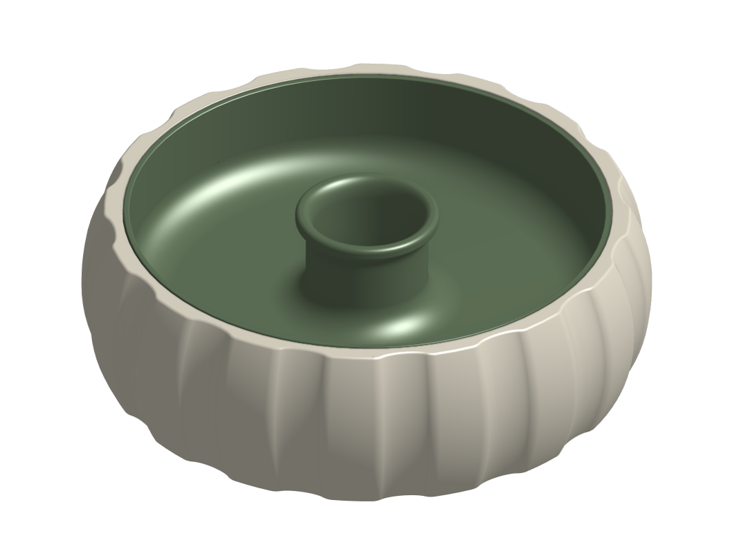 Bowl for pistachios or peanuts