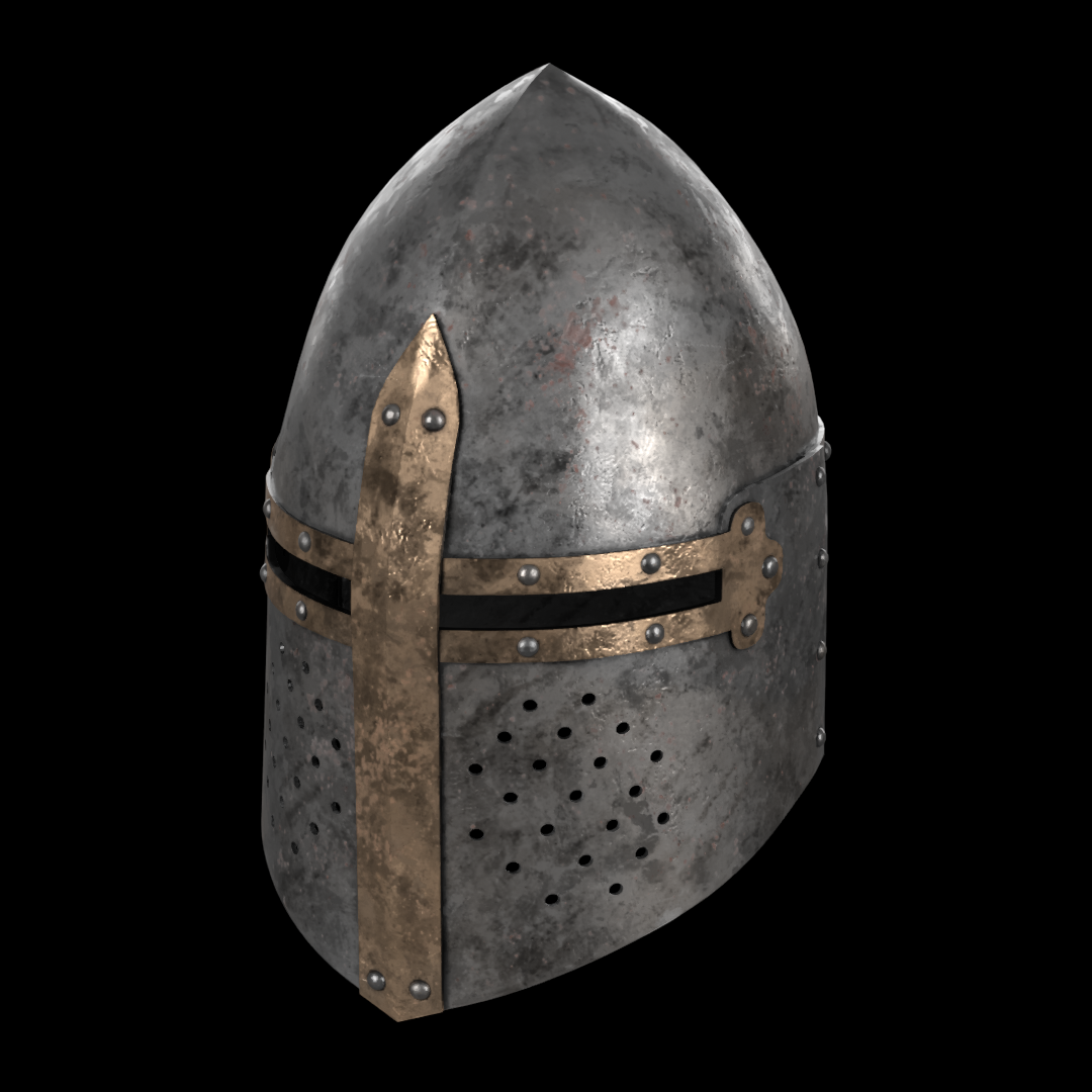 Sugarloaf helmet - 13th century