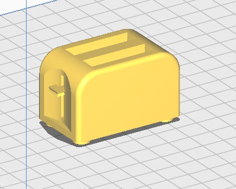 toaster en or