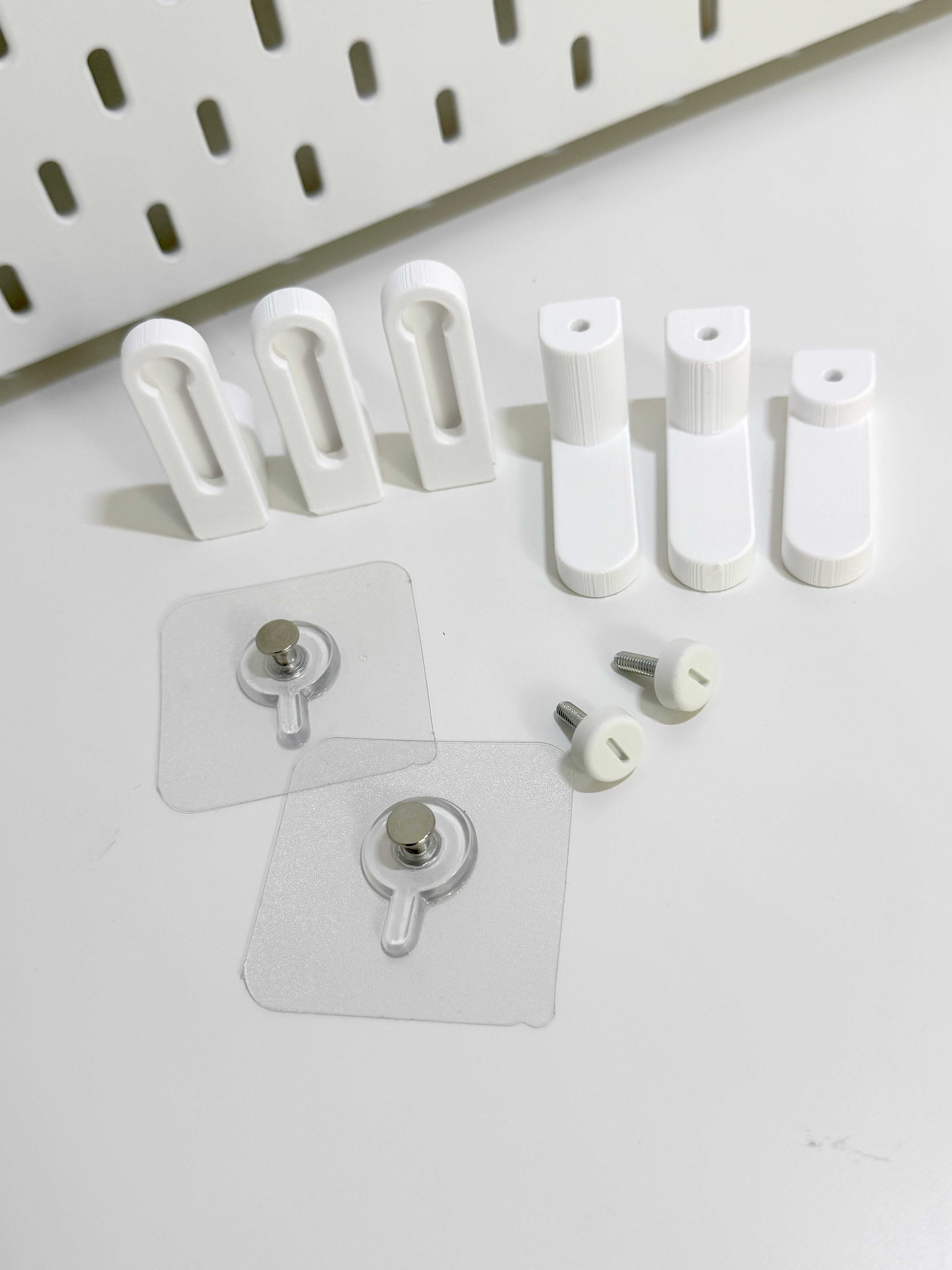 Wall Bracket Stabilizer for IKEA SKÅDIS Pegboard