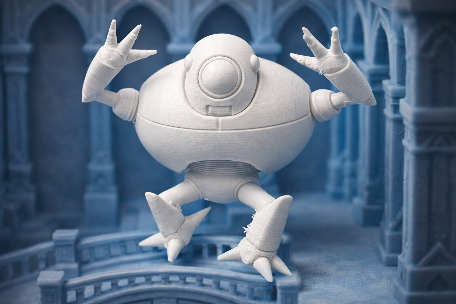Gil cyborg 3D model