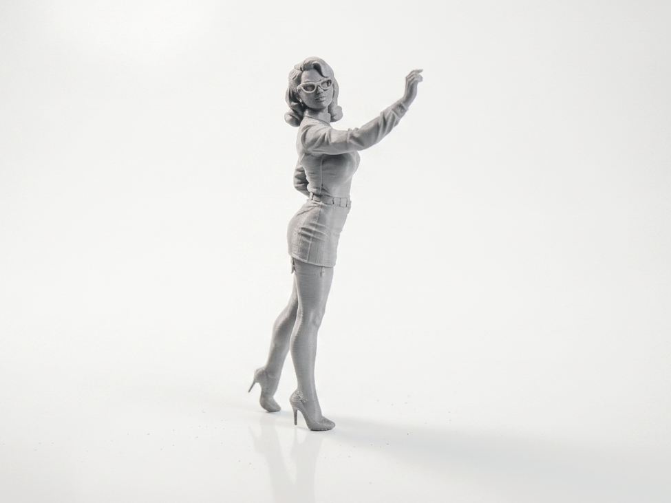 Teacher Figurine Female Professional 3D Printable