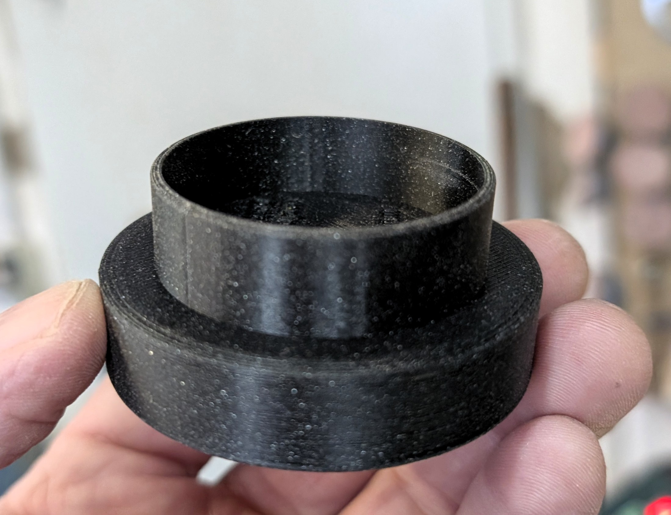Tool to control spigot size when using RP standard 50mm (2") jaws