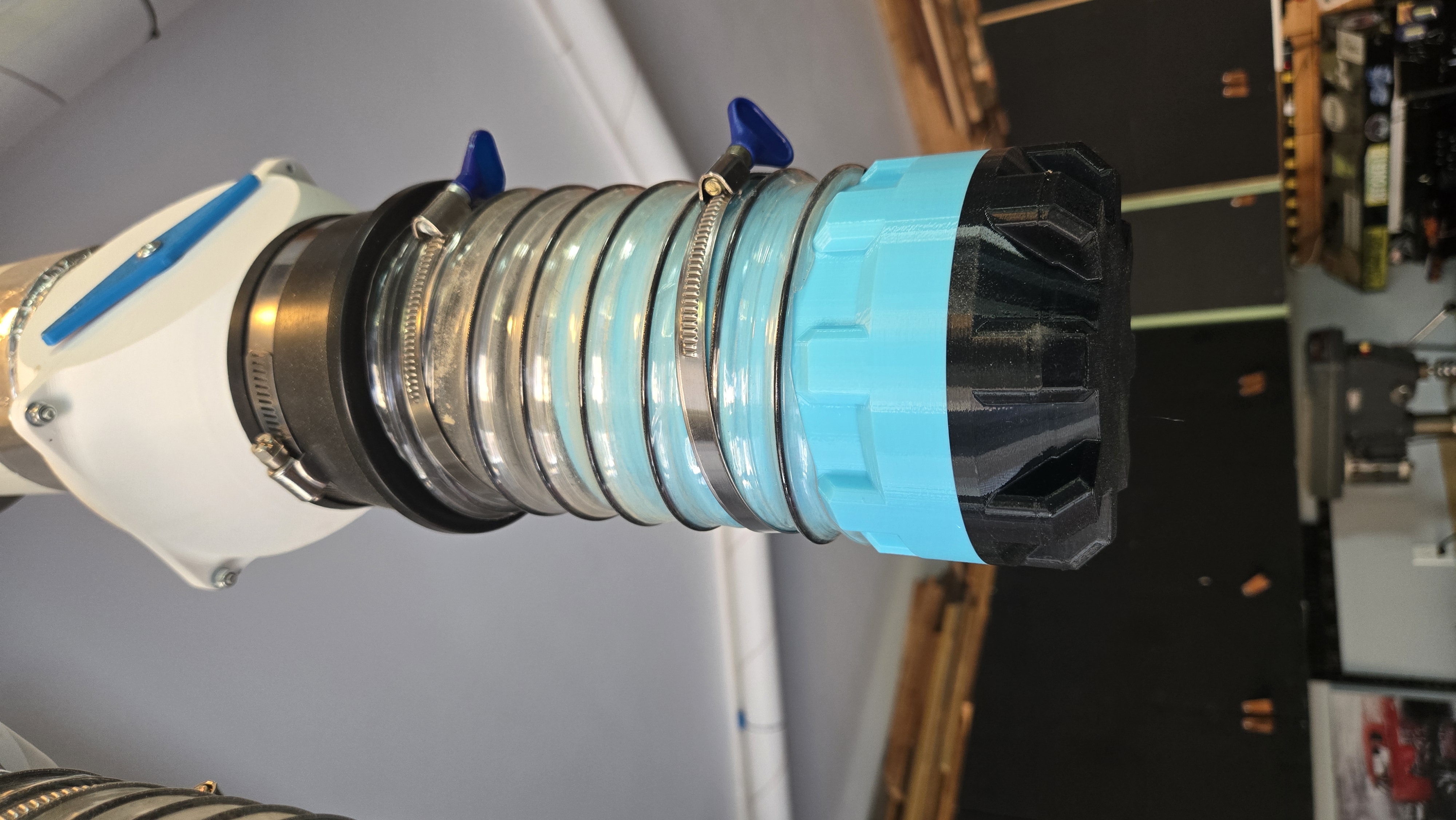 Twist Lock Dust Collector Caps (4 inch)