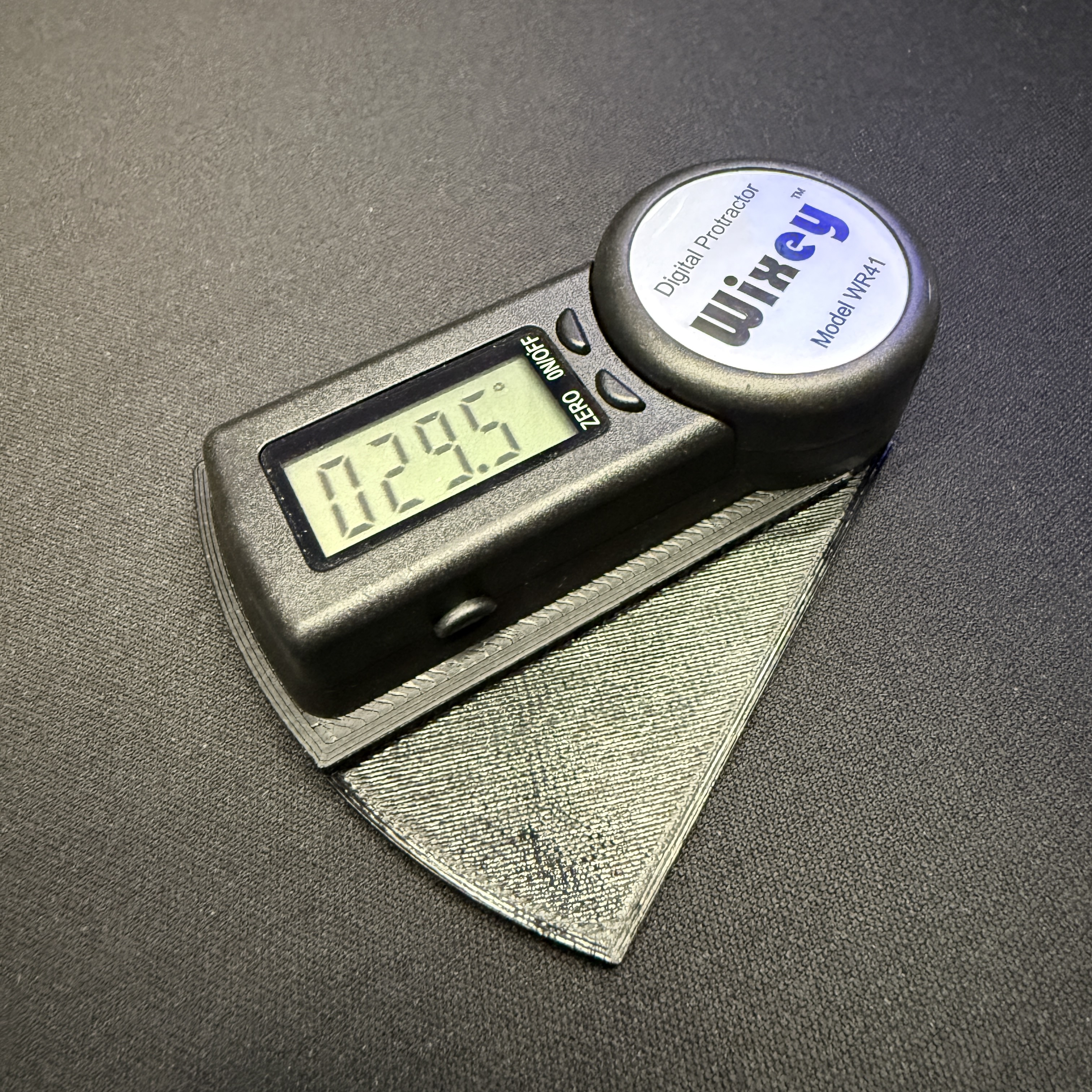 Wixey WR41 Digital Protractor Short Blades