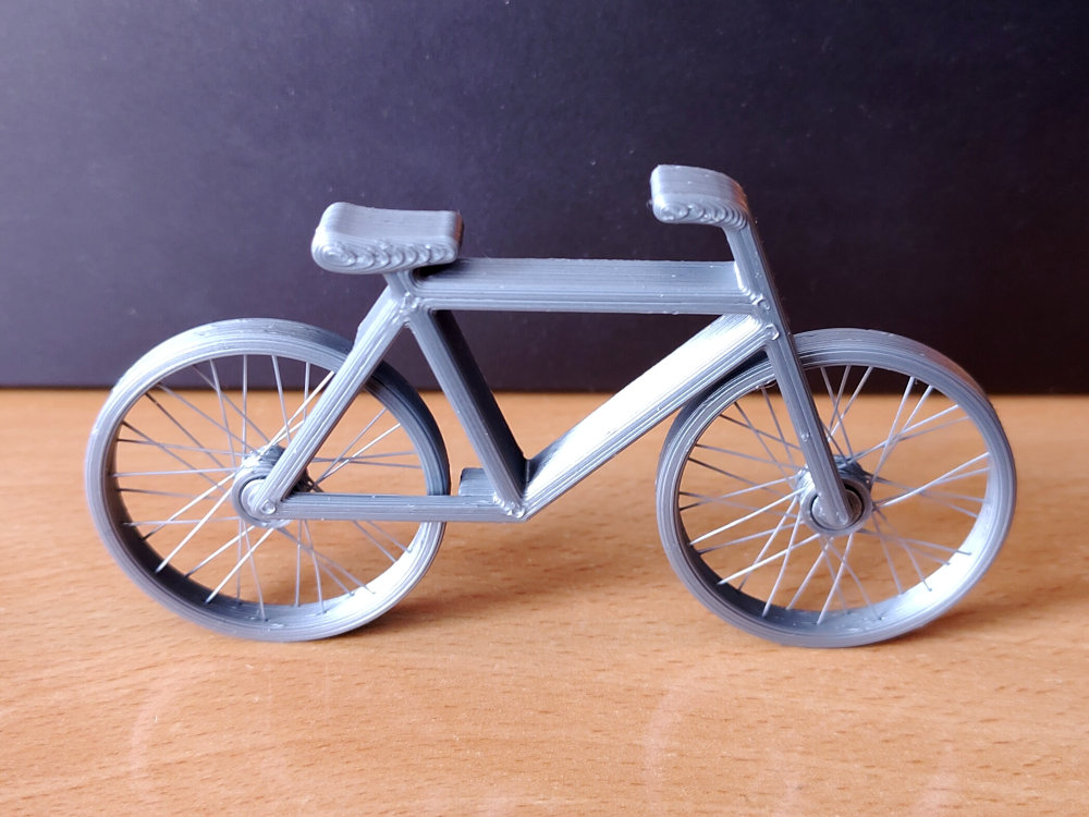 Miniatura 2 do modelo 3D pip string art bicycle