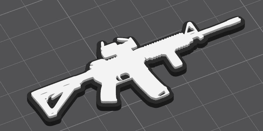 AR15 Keychain