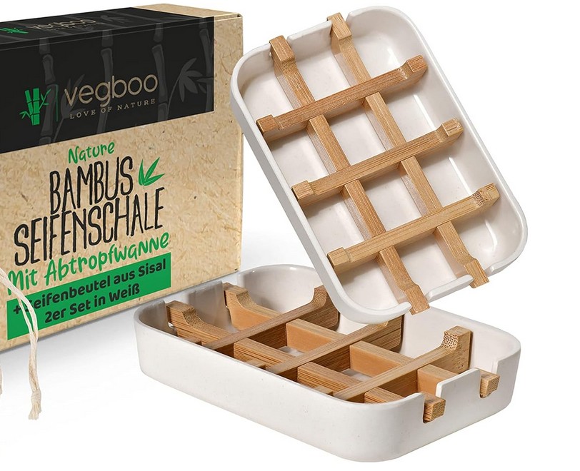 Einsatz für vegboo Bambus Seifenschale