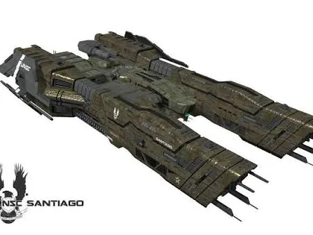 Halo spaceship USNC santiano