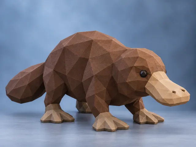 Low Poly Platypus