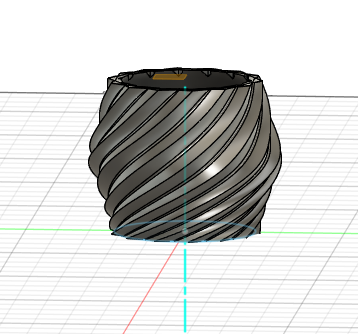 Spiral toothbrush holder