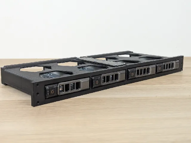 19 inch Rack 1U : 4 x 3.5 inch HDD - HOT SWAP !