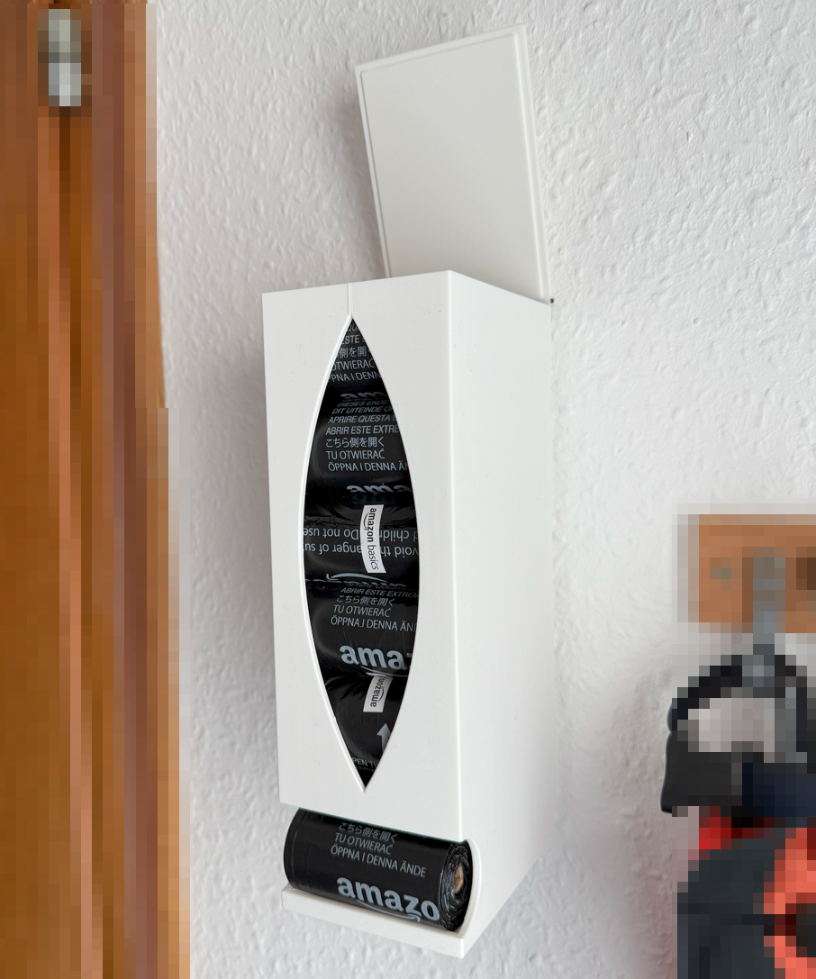 Dog Waste Bags Dispenser with Wallmount / Hundekotbeutelspender mit Wandhalterung