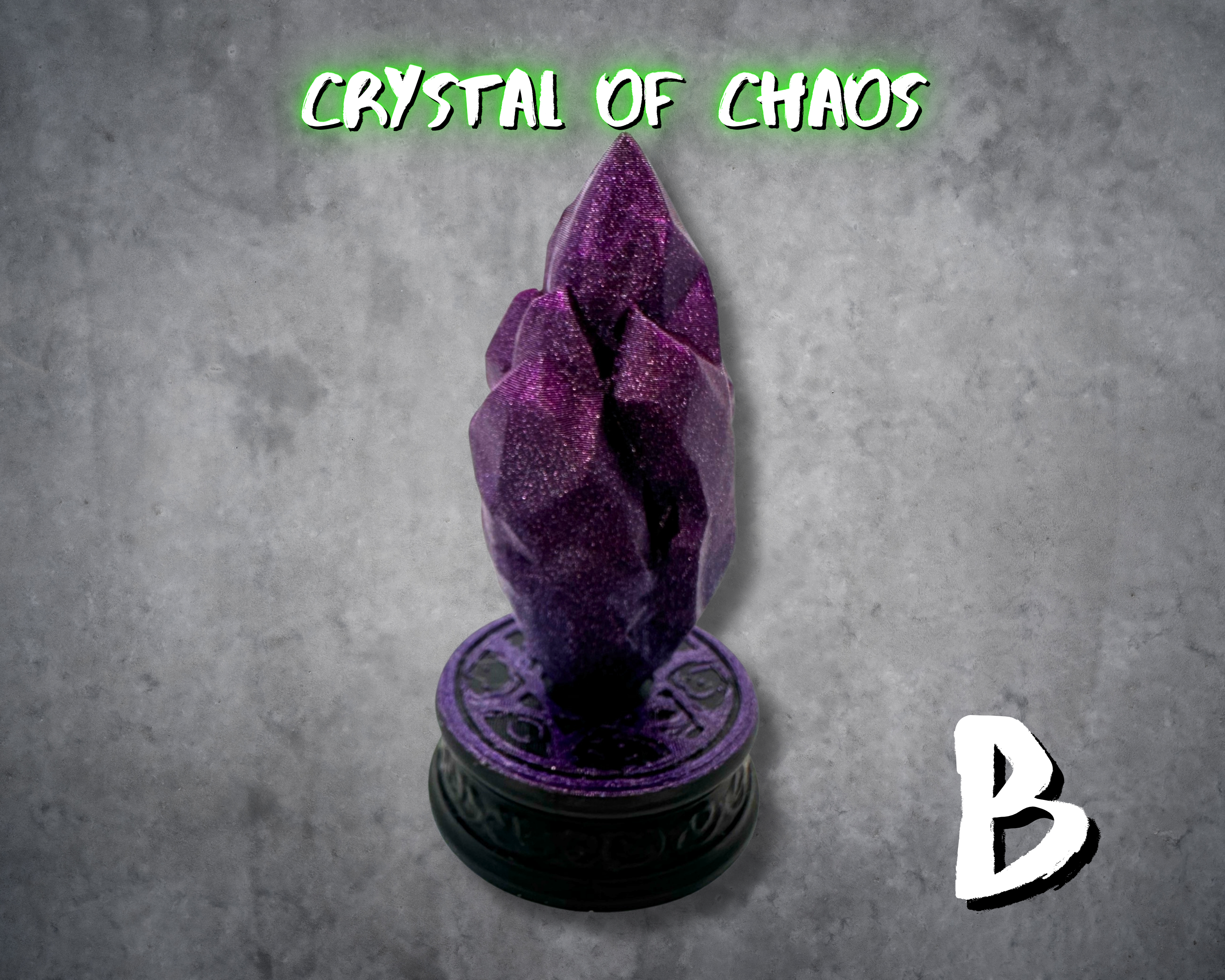 Miniatura 5 do modelo 3D Magic Crystal Terrain Set