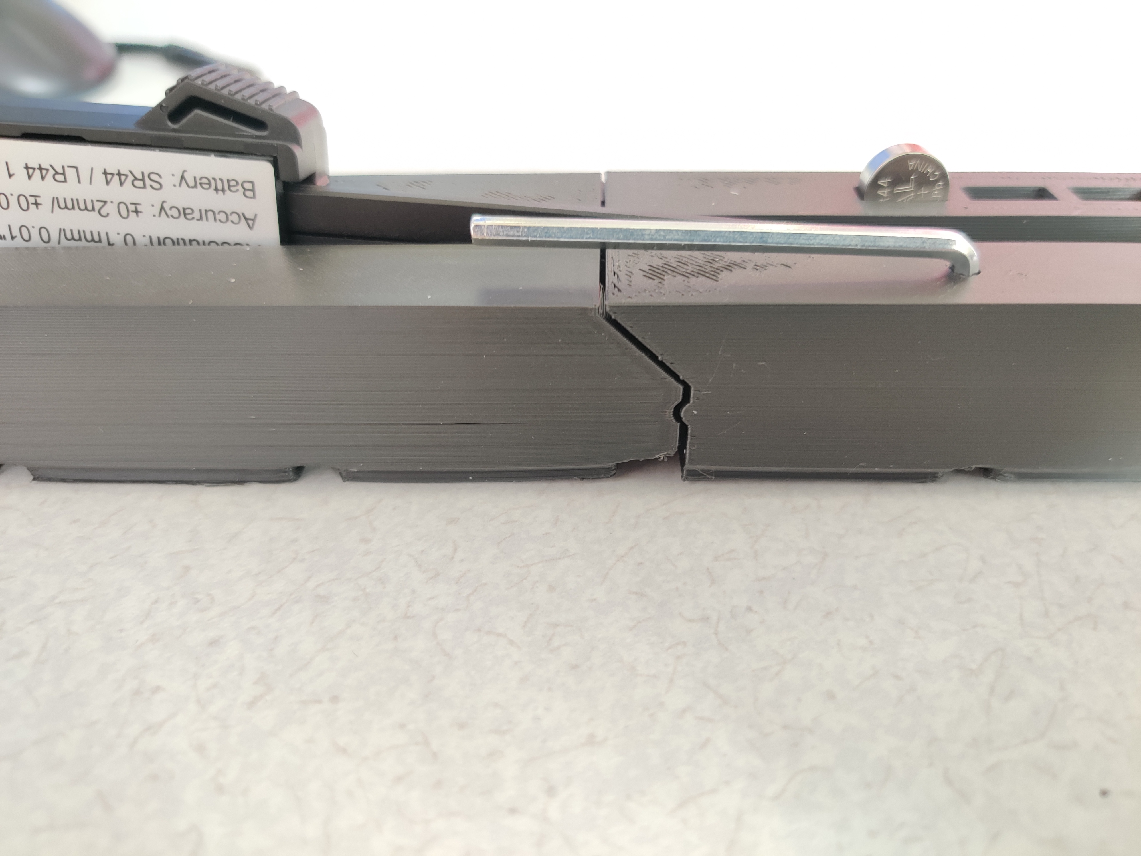 Gridfinity Fine Source Caliper Holder — miniatura 2