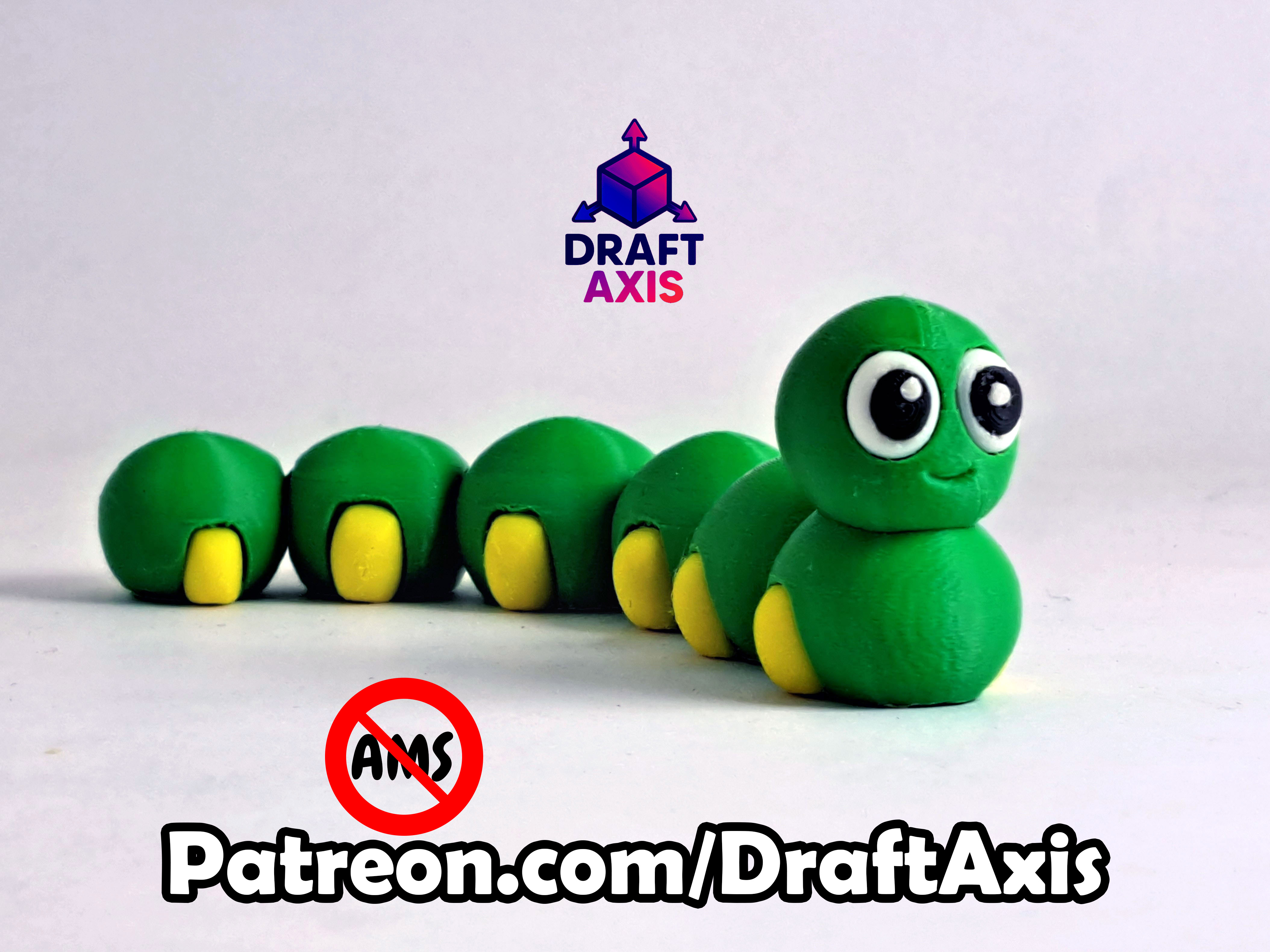 Flexi Cute Worm - NO AMS in patreon