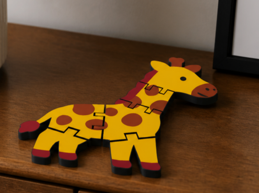 Flexi Giraffe – Bewegliches 3D Druck Spielzeug