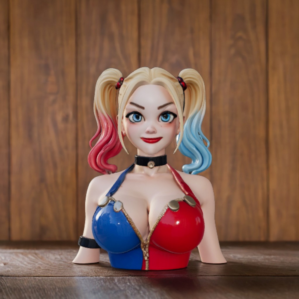 Sexy Harley Quinn Statue
