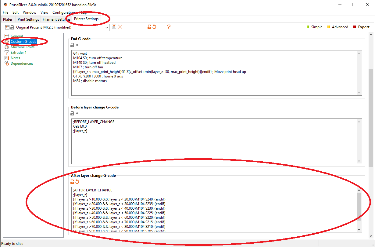 Extrusion and Temp Calibration by Nozzle Size with PrusaSlicer by Jared