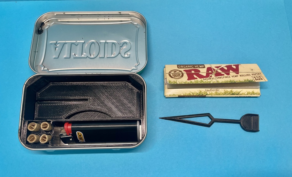 Altoids Tin Rolling tray Station 420 by FrightenEMU | Download free STL ...