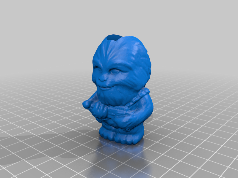Miniatura 6 do modelo 3D Chewbacca regular/mini Bic Buddy