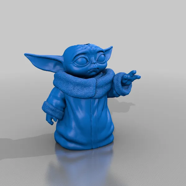 3MF file Baby Yoda tumbler for desk accessories 👶・3D printing template to  download・Cults