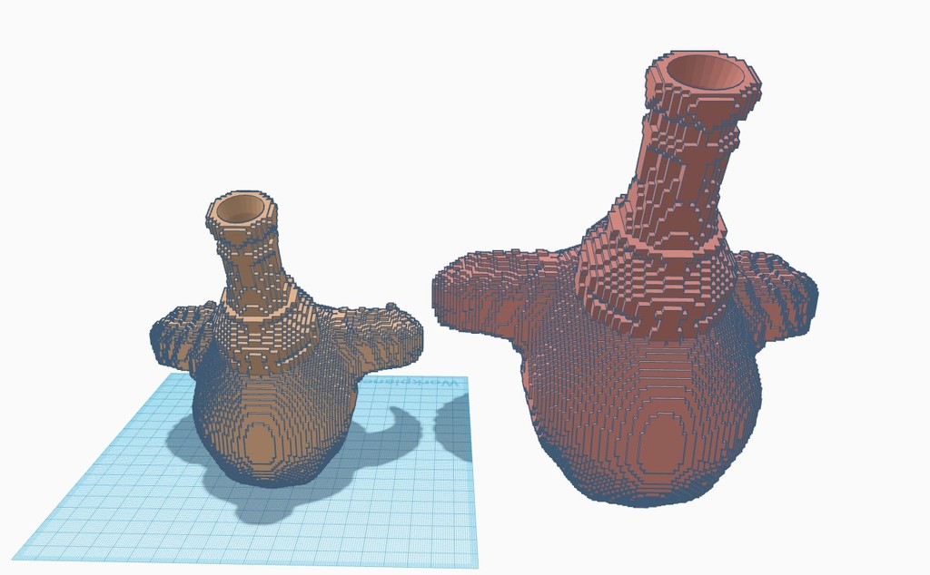 Voxel Demon Skull Bong 420 by FrightenEMU | Download free STL model ...