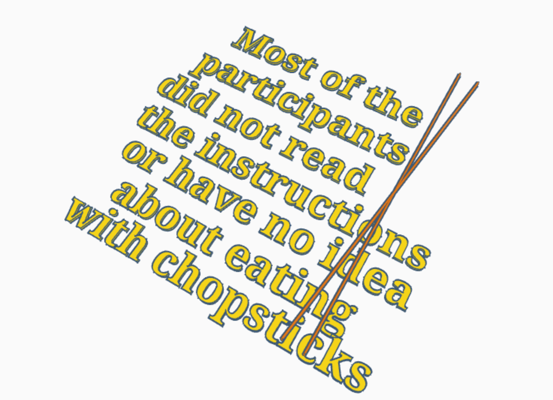 Chopstick Holder??
