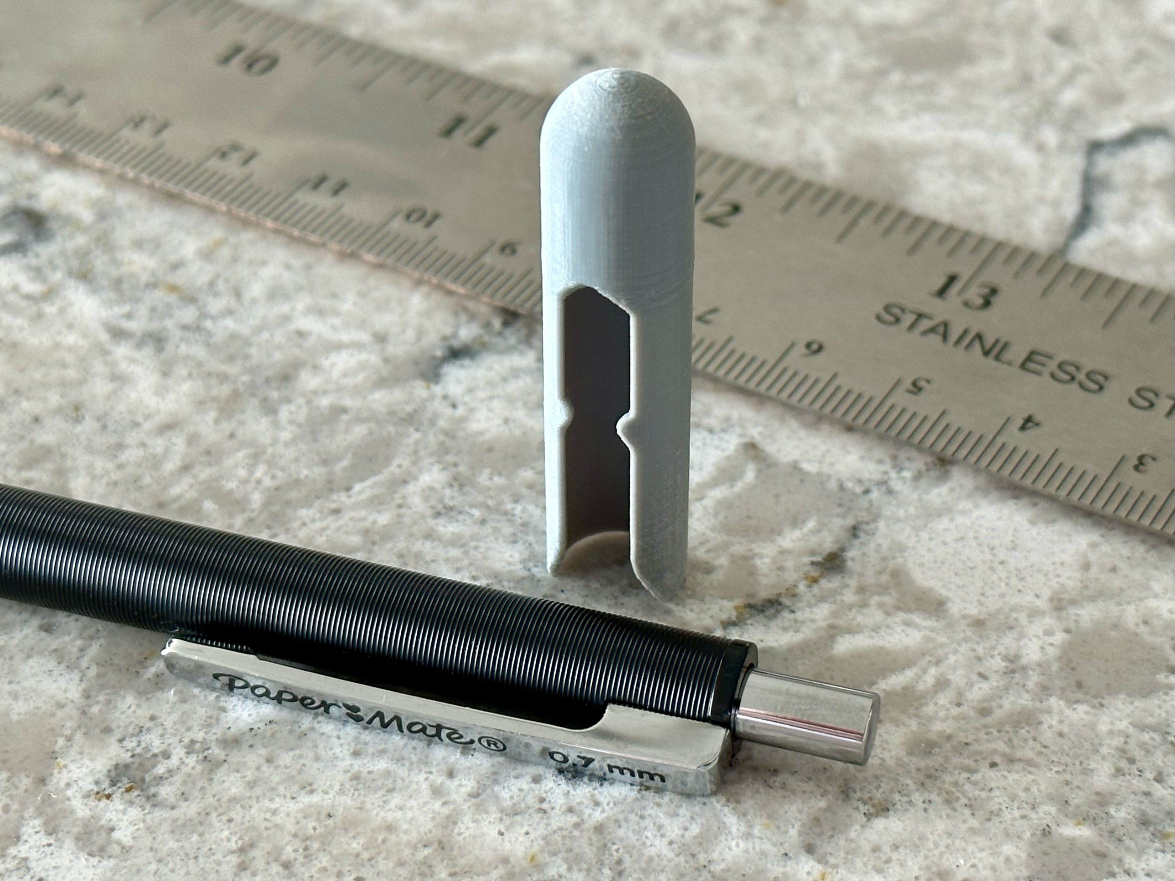 Mechanical Pencil Cap for Paper Mate Advanced by EasyE Download free