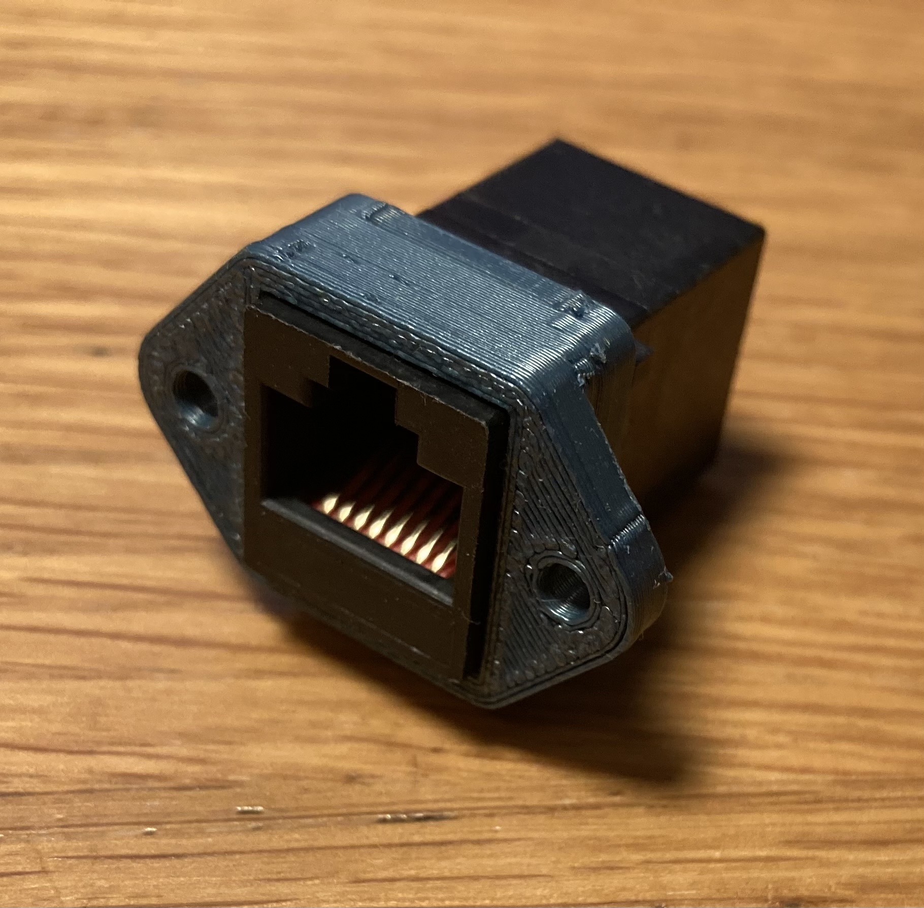 Miniatura 3 do modelo 3D Keystone Module Panel-Mount Bracket