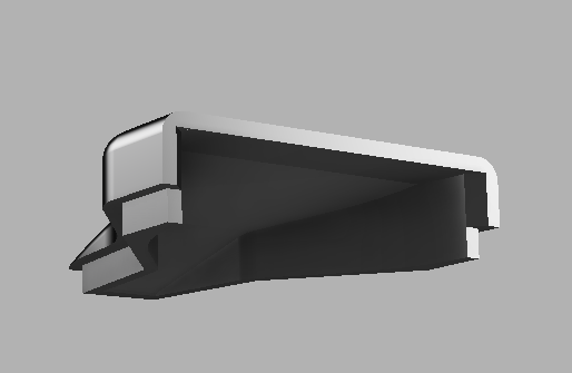 ZOHD Dart250g - air scoop with cutting helper